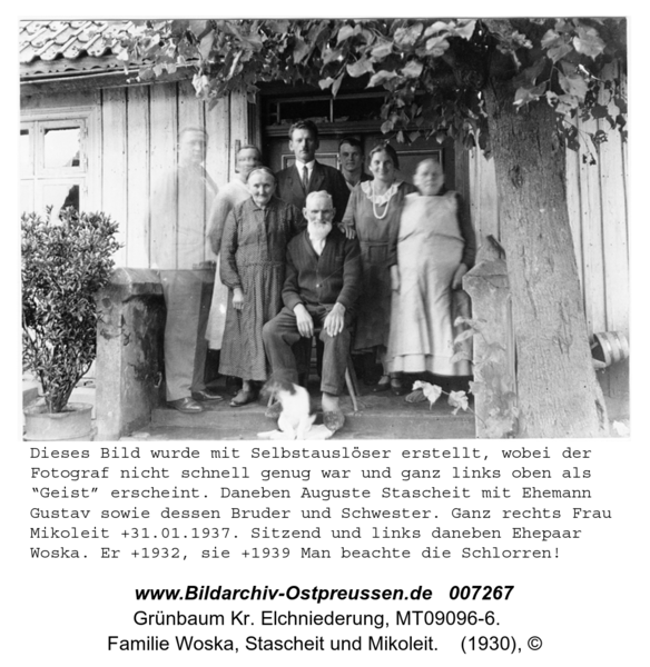 Grünbaum, Familie Woska, Stascheit und Mikoleit