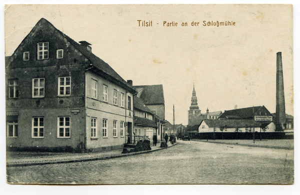 Tilsit, Partie an der Schloßmühle