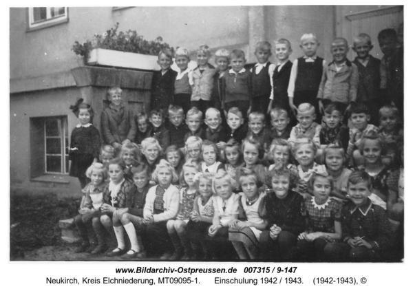 Neukirch, Einschulung 1942 / 1943