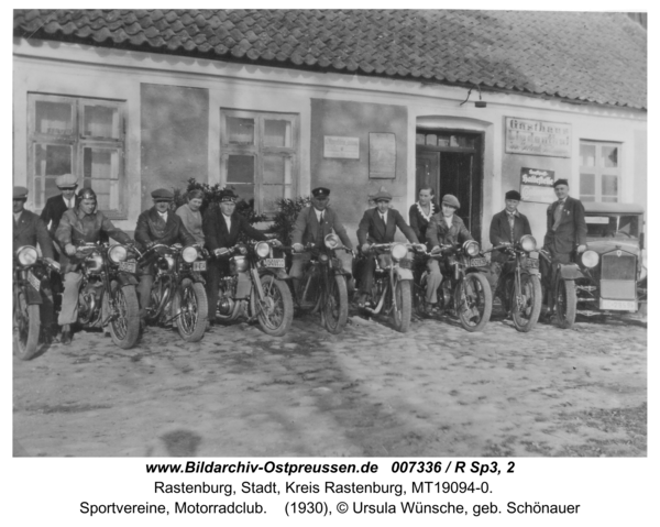 Rastenburg, Sportvereine, Motorradclub