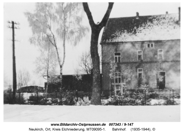 Neukirch 187, Bahnhof