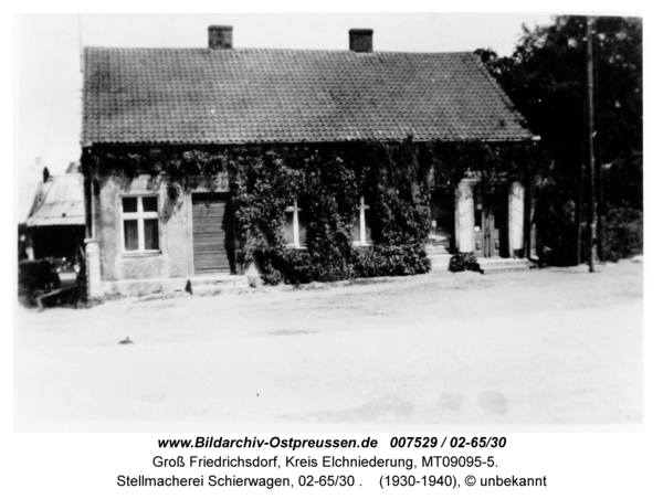 Groß Friedrichsdorf, Stellmacherei Schierwagen, 02-65/30