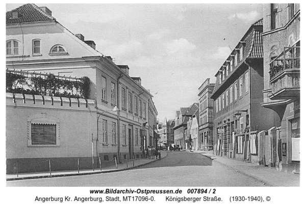 Angerburg, Königsberger Straße