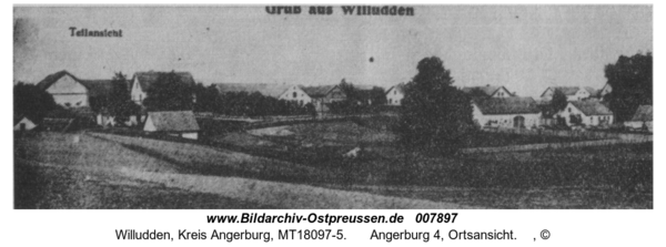 Willudden, Angerburg 4, Ortsansicht