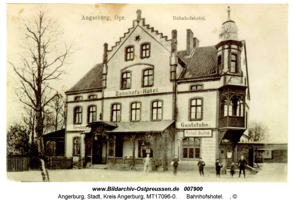 Angerburg 7, Bahnhofshotel