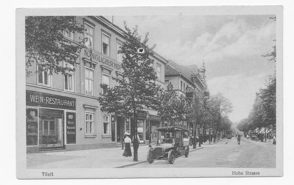 Tilsit, Hohe Straße 57, Restauration Königlicher Hof