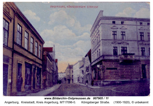 Angerburg, Königsberger Straße