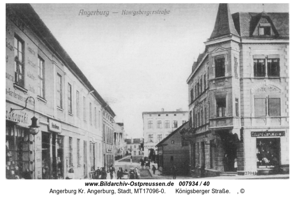 Angerburg, Königsberger Straße