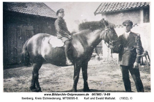 Ibenberg, Kurt und Ewald Mattulat