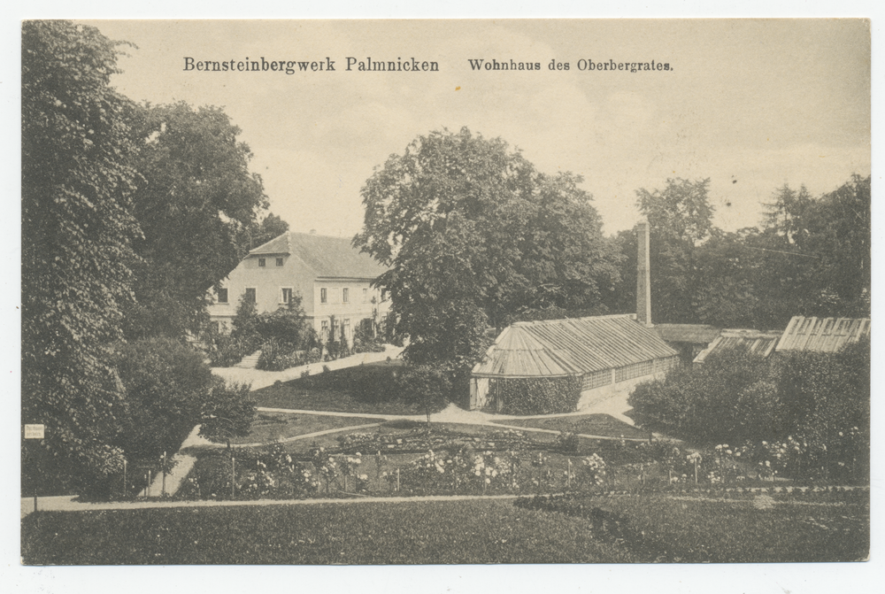 Palmnicken, Bernsteinwerk, Wohnhaus des Oberbergrates