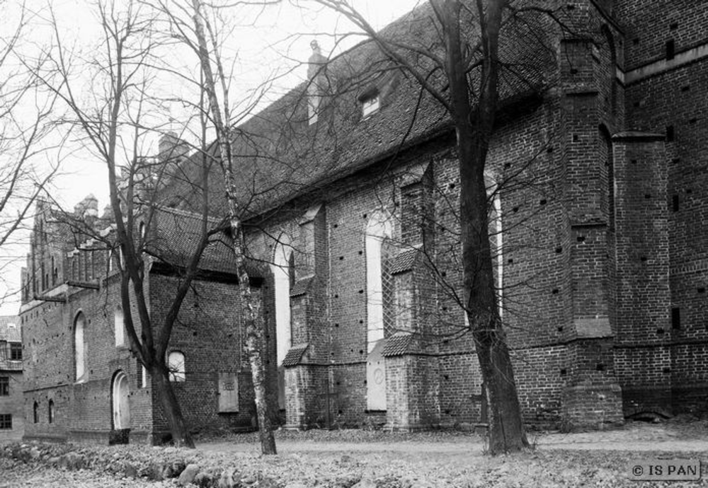 Friedland, Ev. Kirche - Teilansicht der Nordseite