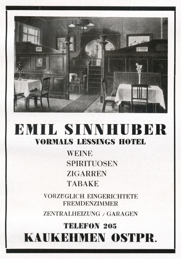 Kaukehmen, Hotel Emil Sinnhuber