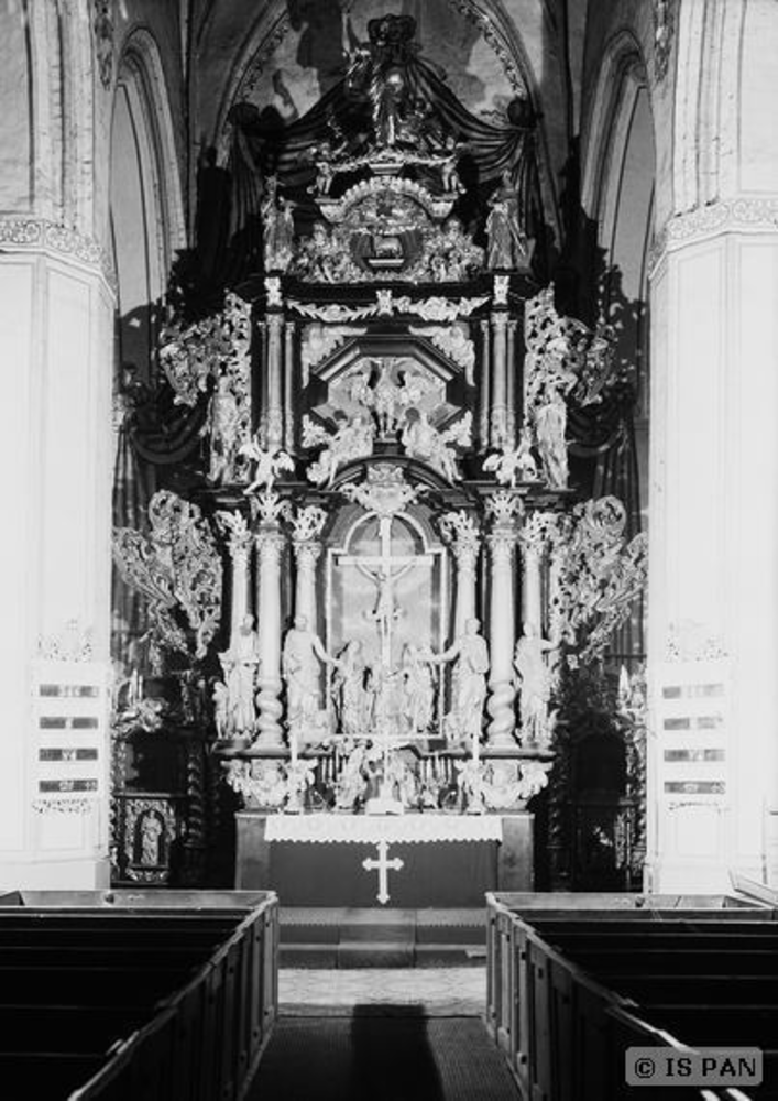 Friedland,Ev. Kirche - Altar