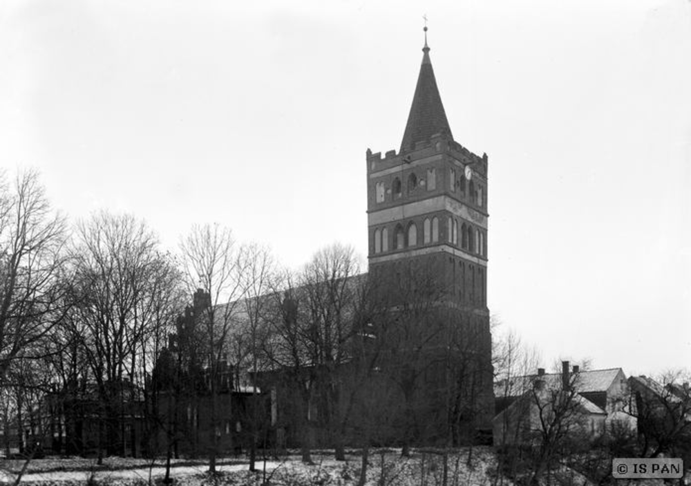 Friedland, Ev. Kirche - Ansicht von Nordwesten