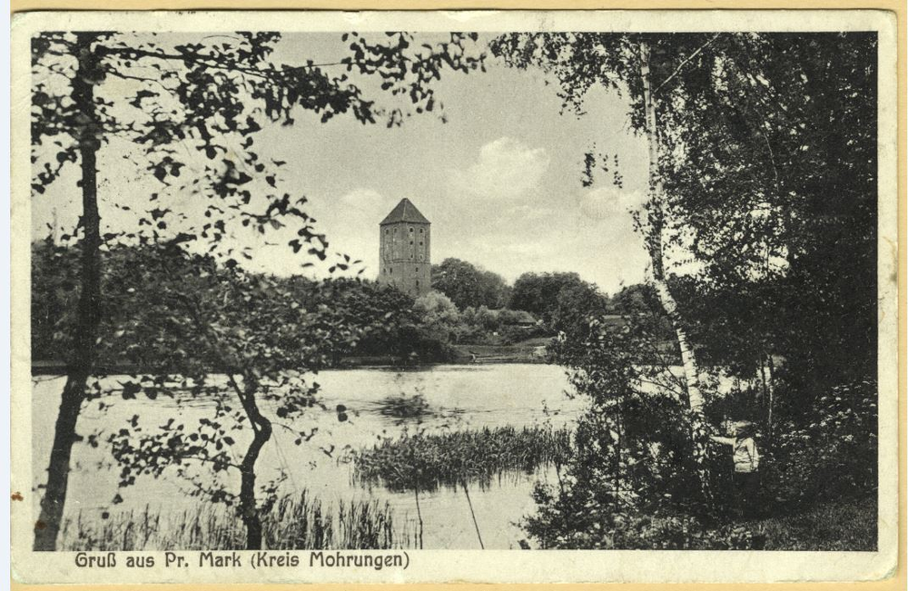 Preußisch Mark, Kl. Motlausee mit Burgturm