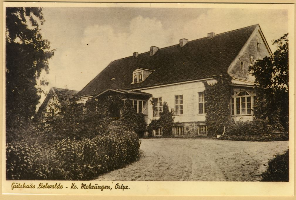 Liebwalde, Gutshaus