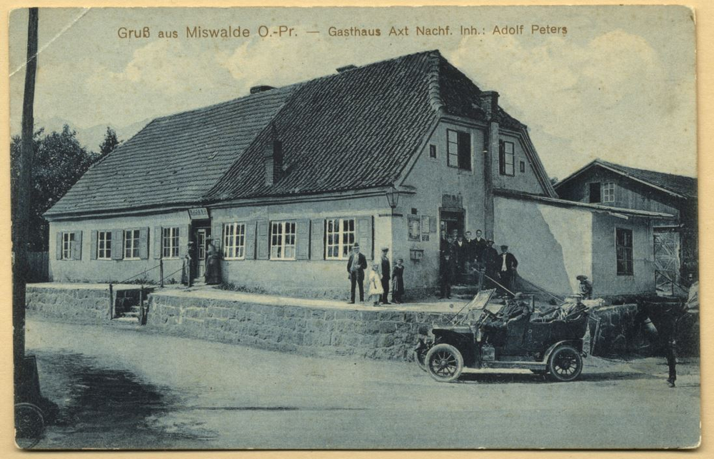 Miswalde, Gasthof Axt, Nachf., Inh. Adolf Peters