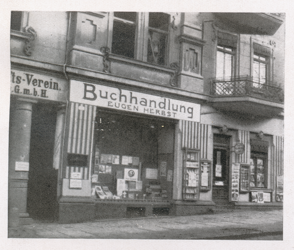 Insterburg, Buchhandlung Eugen Herbst