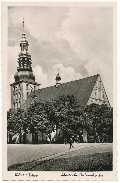Tilsit, Deutsche Kirche, Ansicht von Südosten
