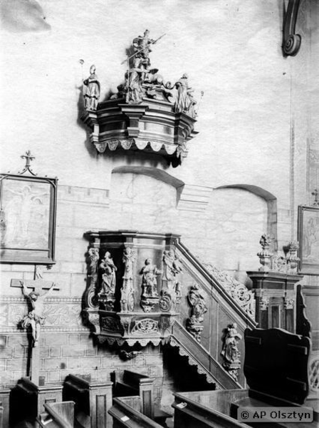 Freudenberg Kr. Rößel, Kirche -  Kanzel