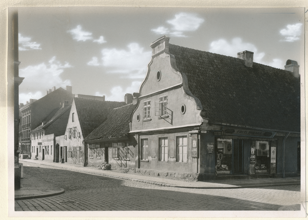 Tilsit, Stadt, Goldschmiedestraße Ecke Langgasse