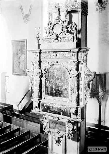 Friedland,Ev. Kirche - Epitaph des Bürgermeisters Bernhardt Oehlert