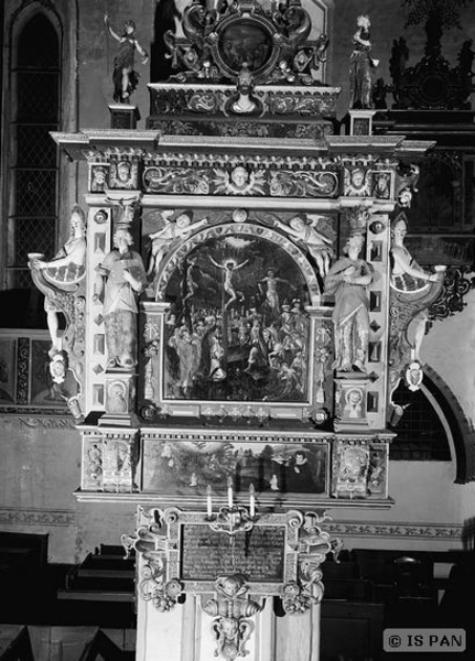 Friedland,Ev. Kirche - Epitaph des Bürgermeisters Bernhardt Oehlert