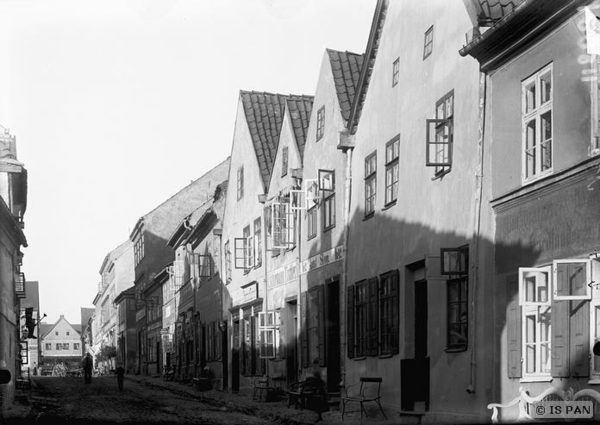 Friedland, Königsberger Straße mit Wohnhäuschen aus dem 17.-19. Jh.