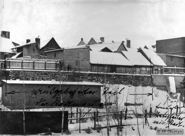 Friedland, Teilansicht der ehemaligen Stadtbefestigung