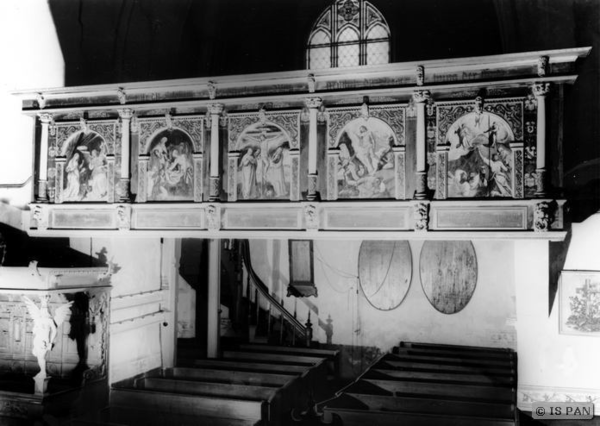 Friedland, Ev. Kirche - Manieristische Empore