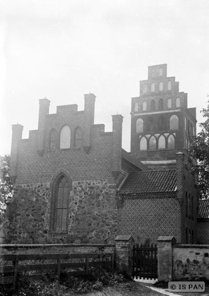 Gallingen Kr. Bartenstein, Ev. Kirche - Blick auf die Ostseite