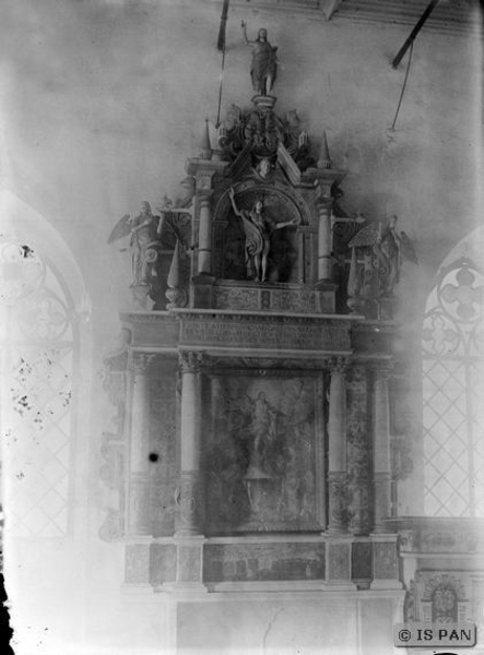 Gallingen Kr. Bartenstein, Ev. Kirche - Epitaph von Botho zu Eulenburg