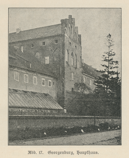 Georgenburg, Ehemalige Burg des Bischofs von Samland, Haupthaus