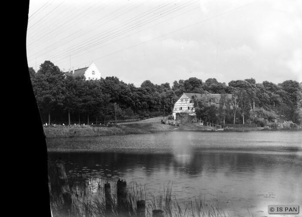 Gerdauen, "Neues Schloss" und Speicher am Banktinsee