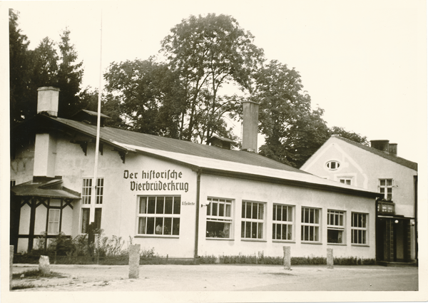 Vierbrüderkrug, Der historische Vierbrüderkrug