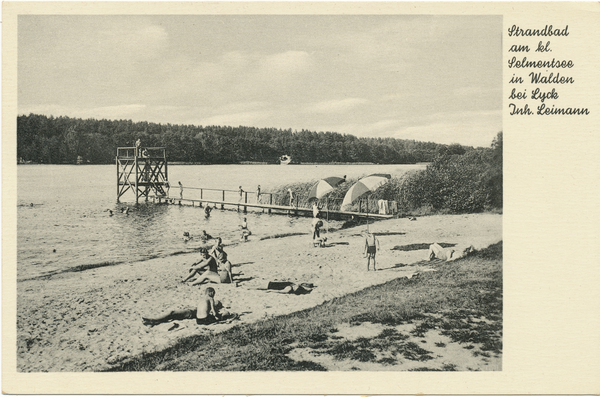 Walden, Ort mit Försterei und Bahnstation, Strandbad am kleinen Selmentsee