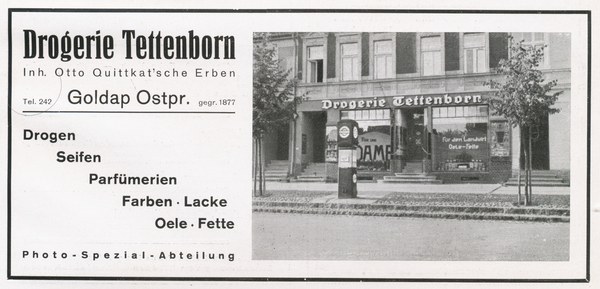 Goldap, Drogerie Tettenborn II
