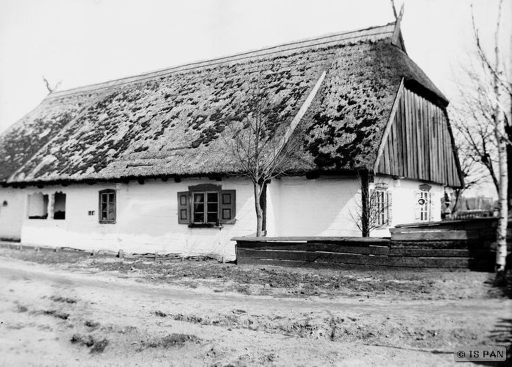 Gilge, Fischerhaus der Familie Lepkojis (18.Jh.) Ansicht von hinten