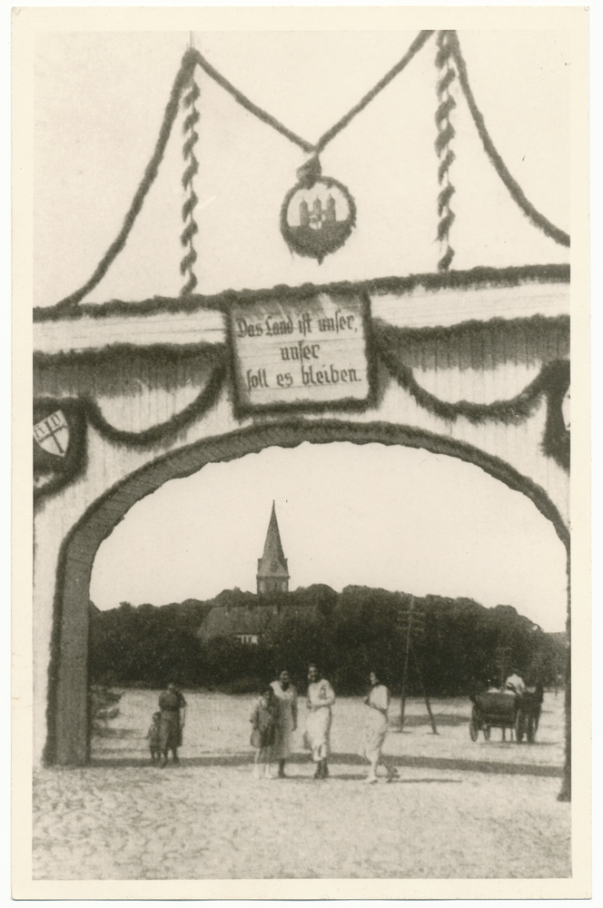 Marggrabowa, Marktplatz am Abstimmungstag