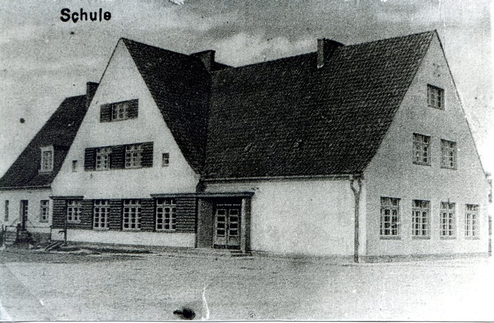 Fuchsberg Kr. Samland, Gem. Fuchsberg, Volksschule II errichtet 1928 / 1929