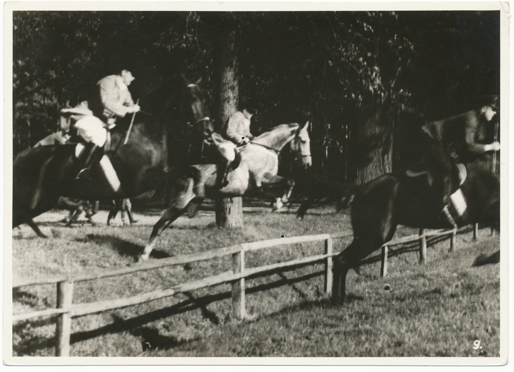 Groß Trakehnen, Jagd, Durchquerung des Waldes