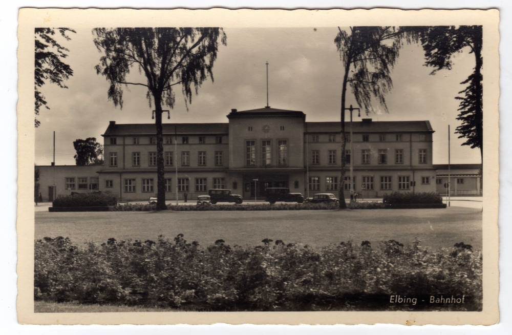 Elbing, Bahnhof