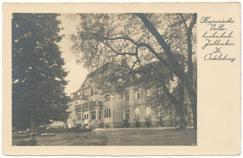 Jablonken Kr. Ortelsburg, Masurische Volkshochschule