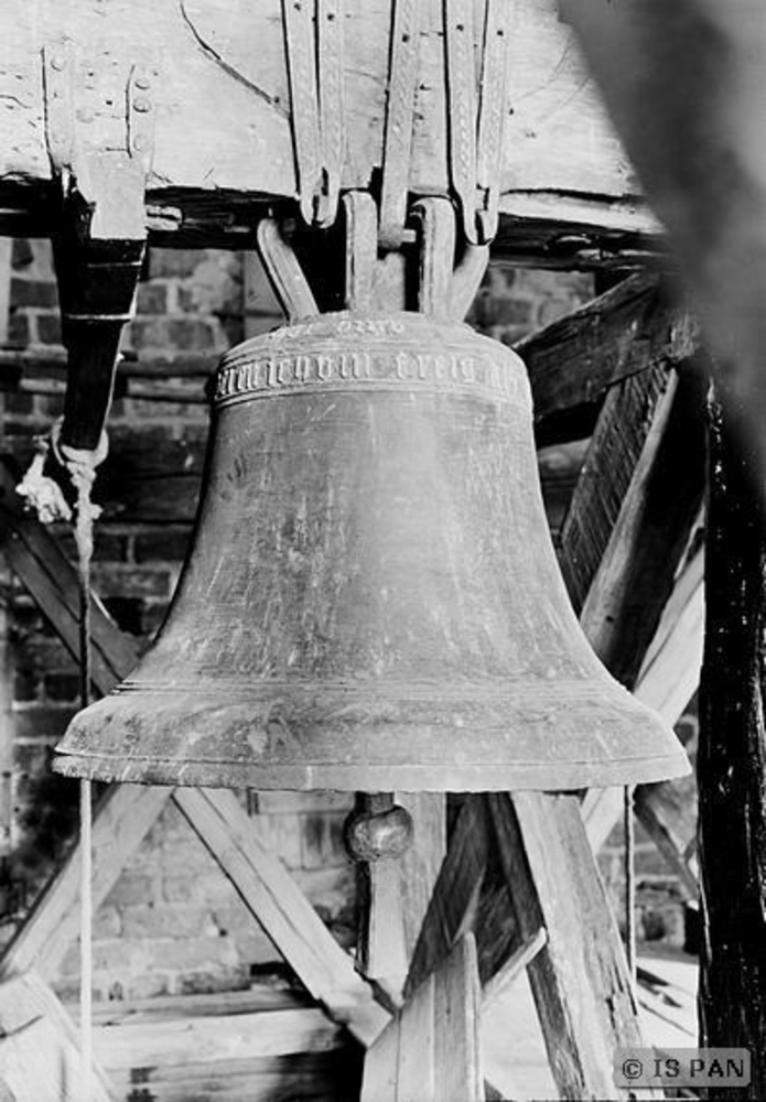 Glockstein, Kath. Kirche -  Gotische Glocke mit Minuskelinschrift