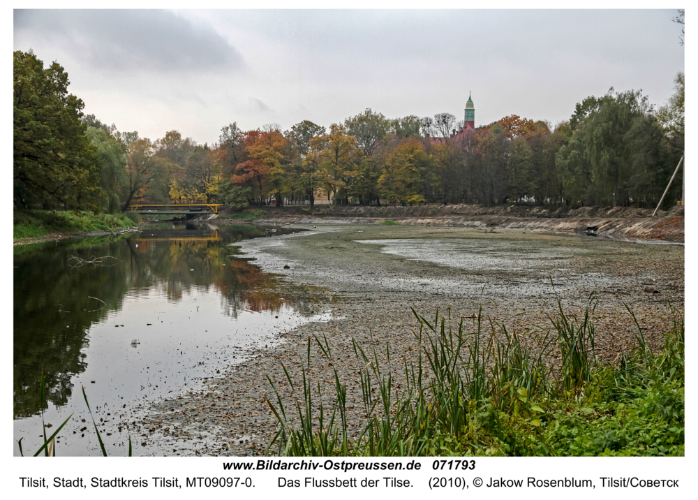 Tilse, Das Flussbett der Tilse