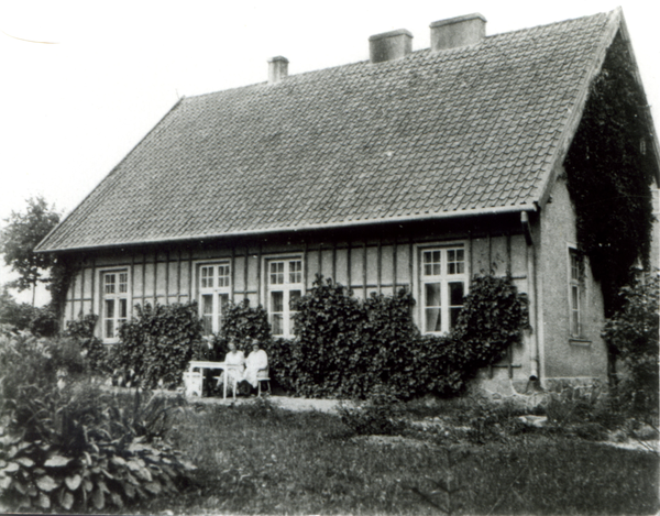 Borchersdorf Kr. Samland, das Kantorhaus, Längsseite