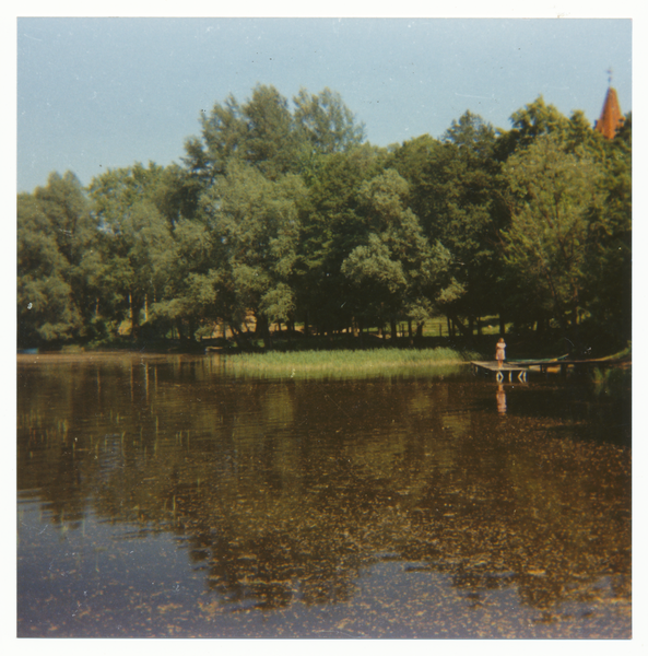 Treuburg (Olecko), Treuburger See mit Jagdschloss