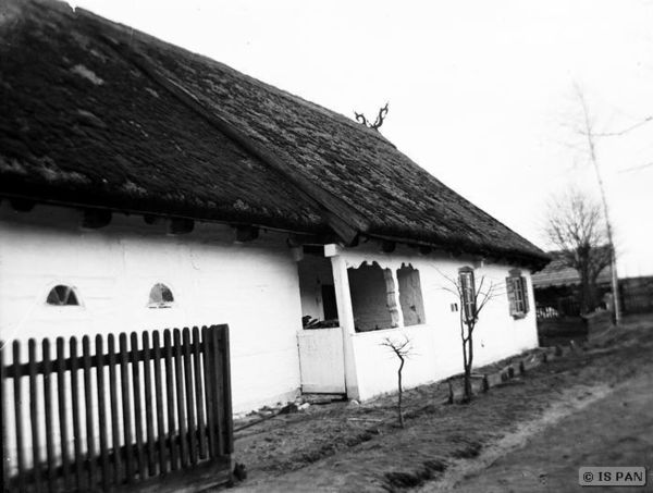 Gilge, Fischerhaus der Familie Lepkojis (18. Jh.) Ansicht von hinten