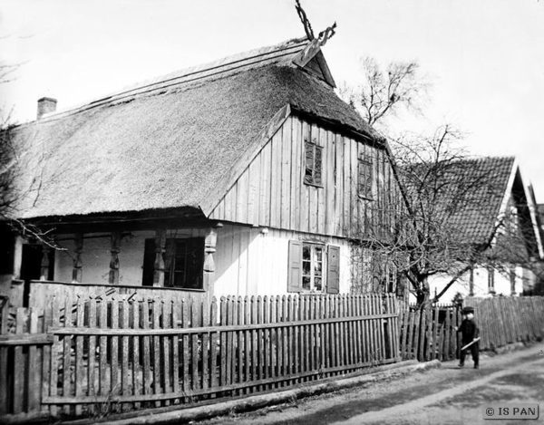 Gilge, Fischerhaus mit Ecklaube