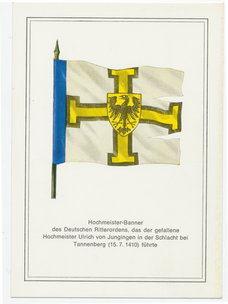 Tannenberg Kr. Osterode (Stębark), Hochmeisterbanner des Deutschen Ritterordens